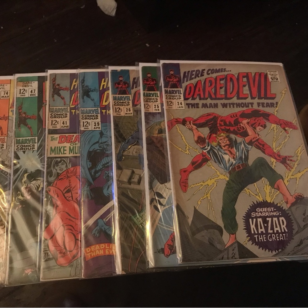 MARVEL COMICS SILVER AGE DAREDEVIL